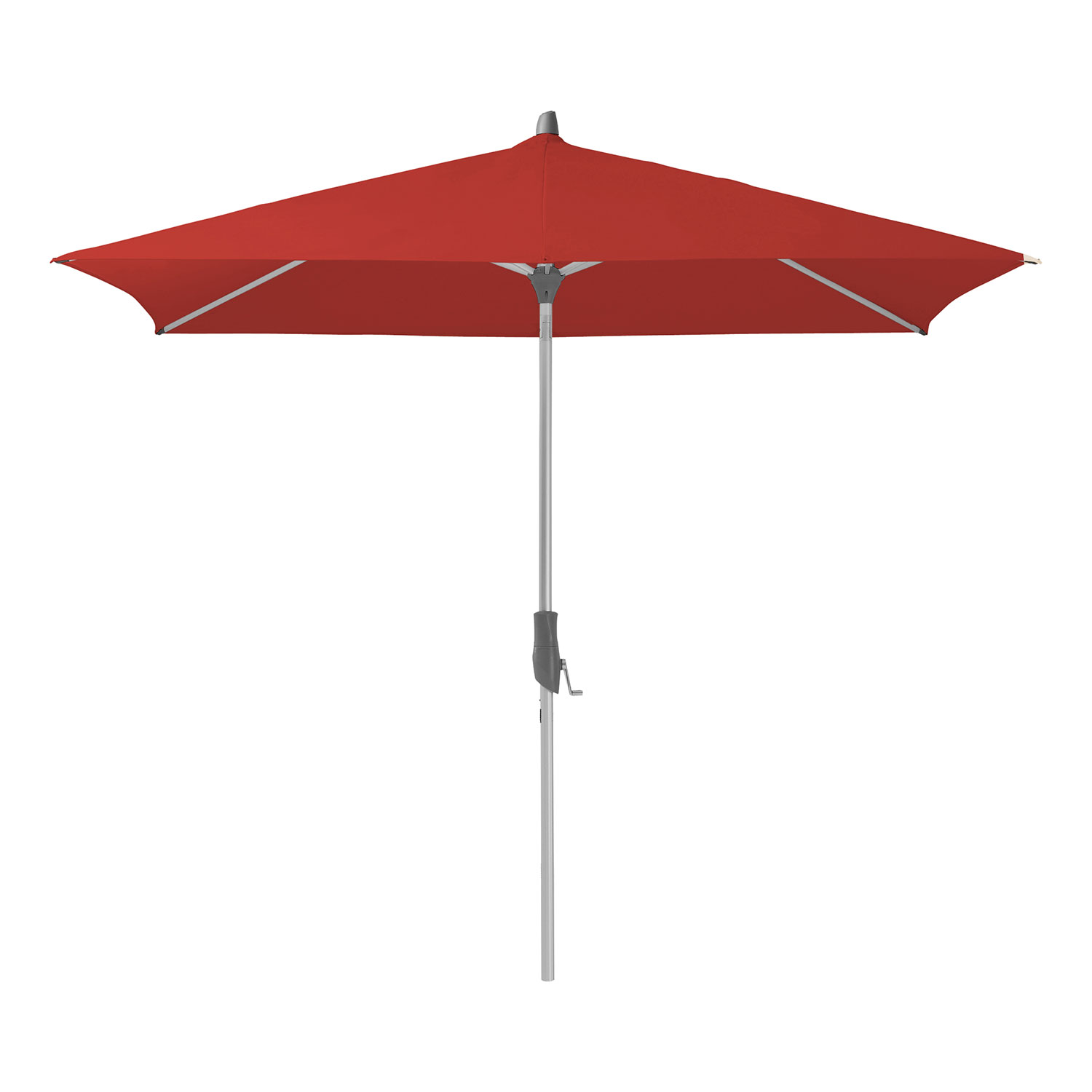 Glatz Alu-twist parasoll 250×200 cm kat.4 403 carmine