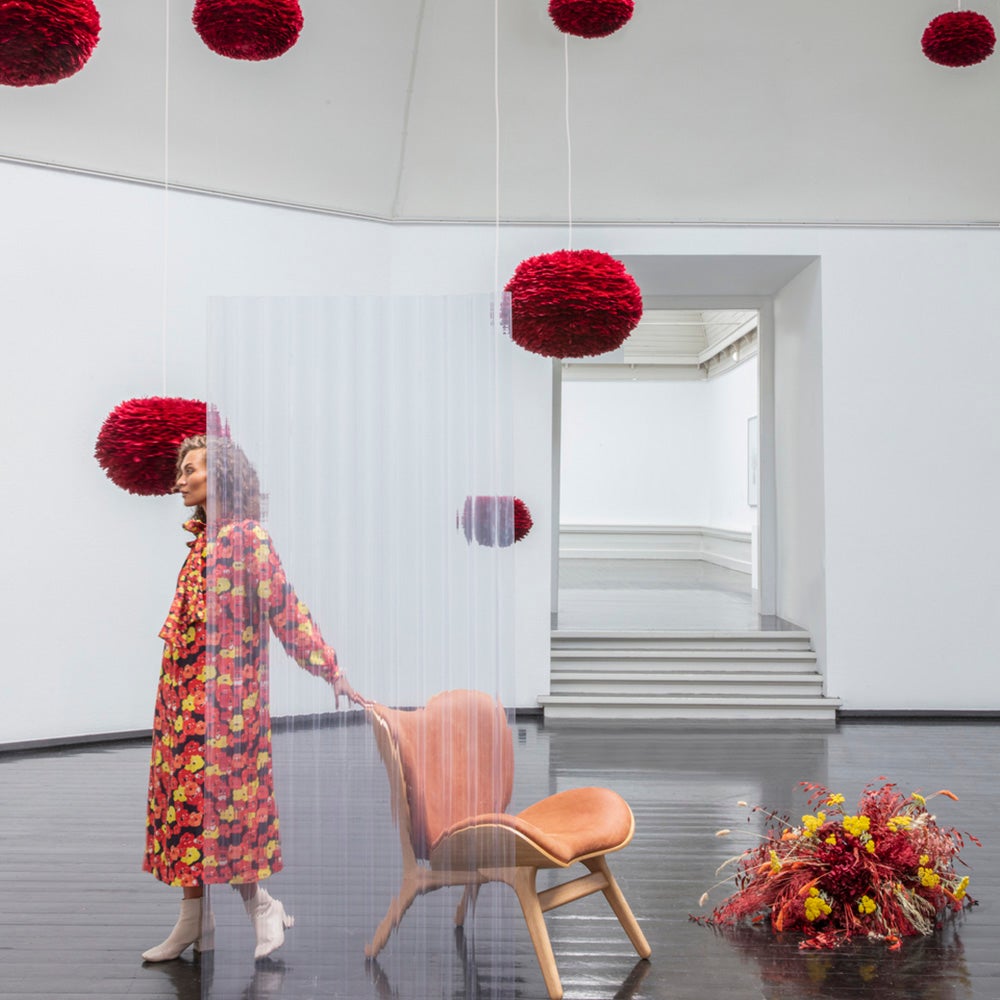 Eos Lampskärm Medium Ø45 cm Red