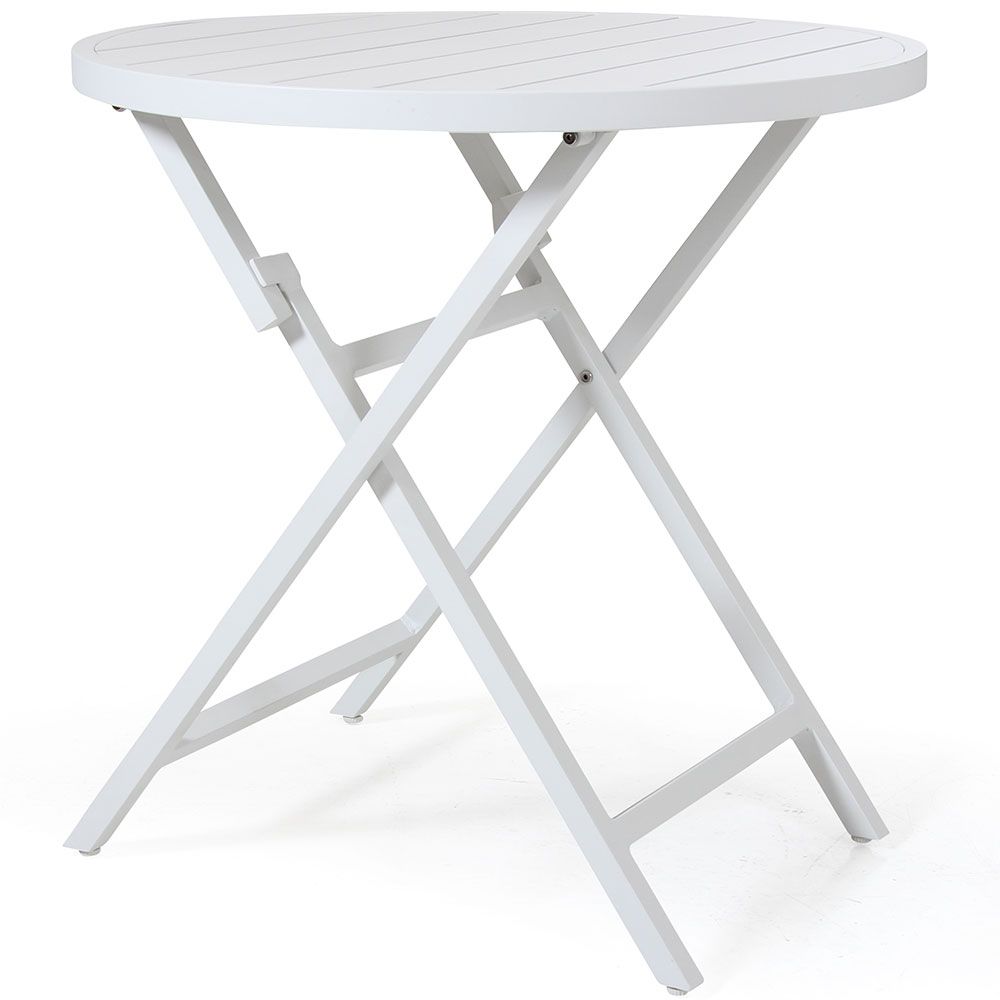 brafab, wilkie fällbord 72  cm vit