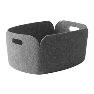 Restore Basket Förvaringslåda 48 x 35 cm - Grey Mélange 