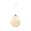 Around the World Lampskärm Ø27 cm White/
Brushed Brass