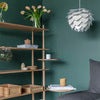 Aluvia Lampskärm Ø40 cm Pearl White