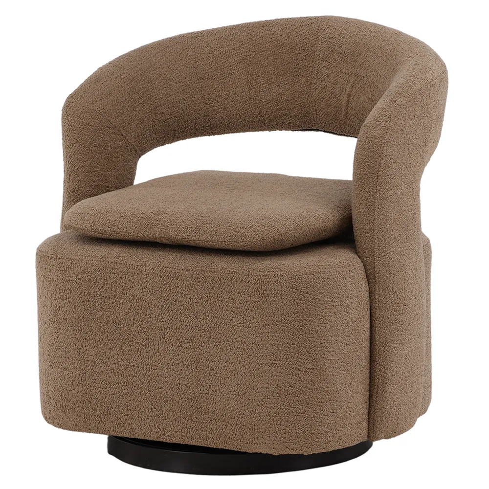 Laurel Fåtölj Brun Boucle