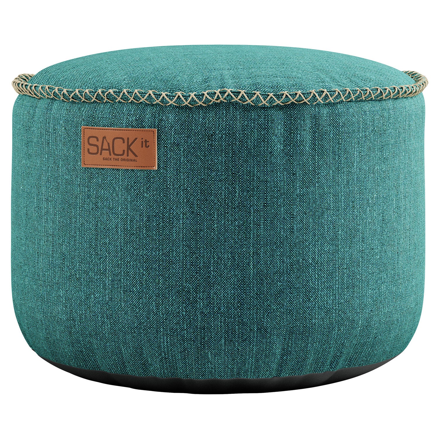 Sackit, Cobana puff blå/grön melange