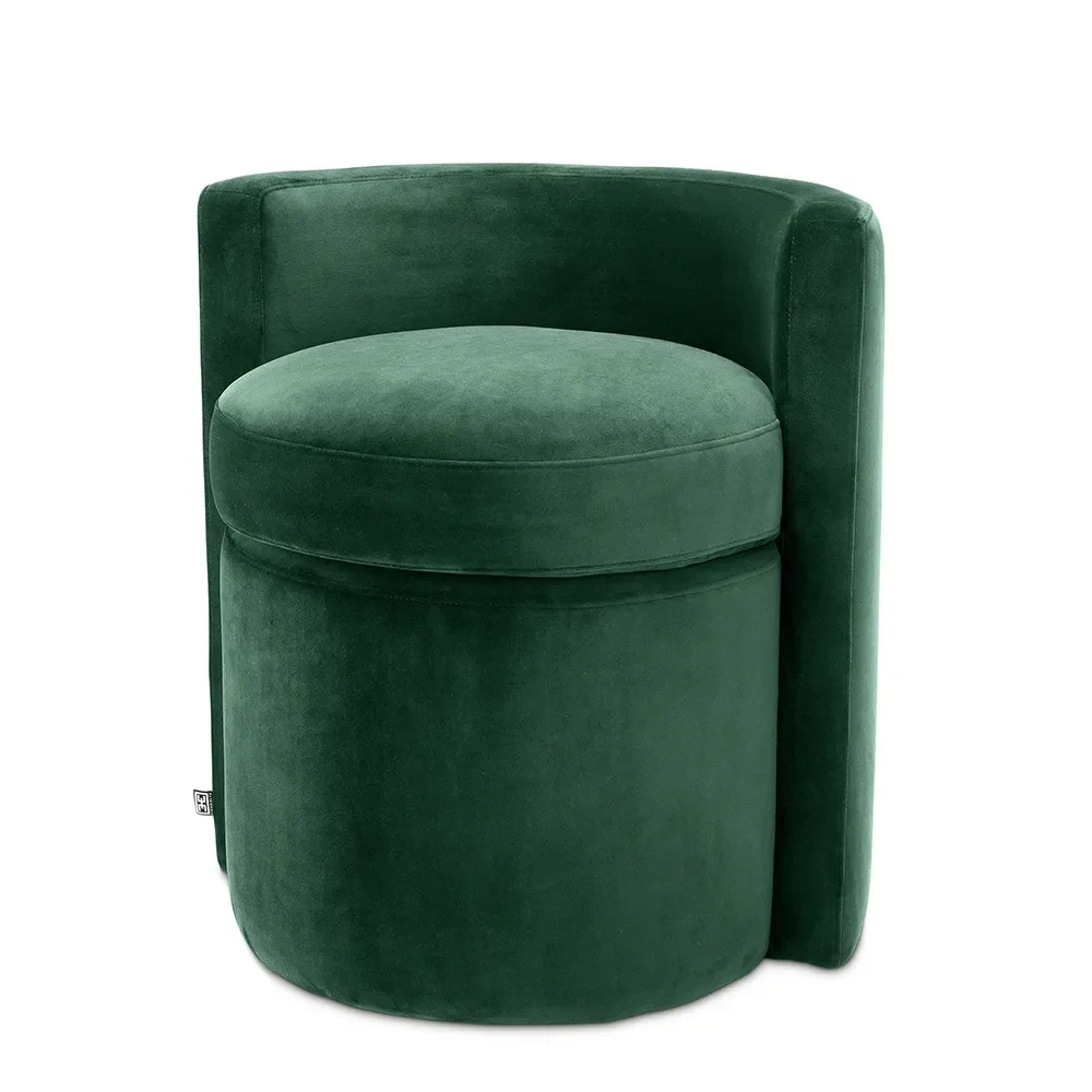 Hög fåtölj Arcadia Roche dark green