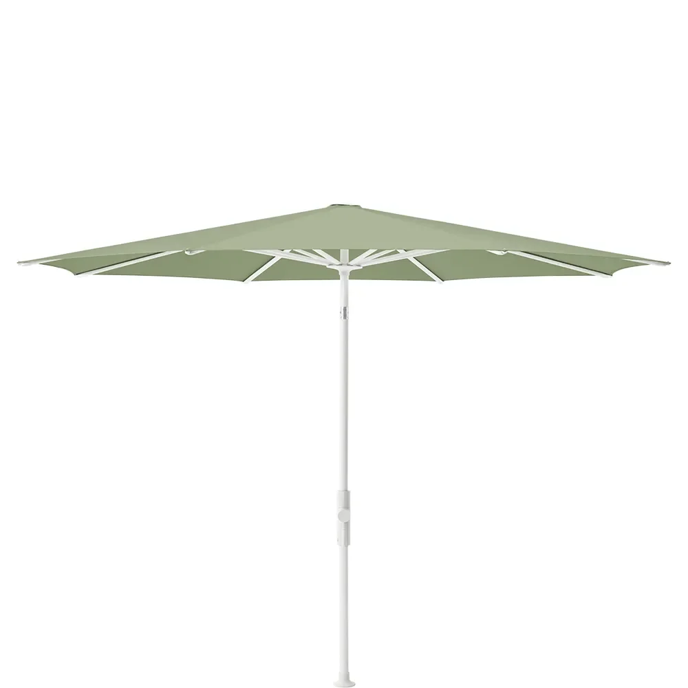 Glatz, Twist 300 cm parasoll matt white Kat.5 579 Pistacchio