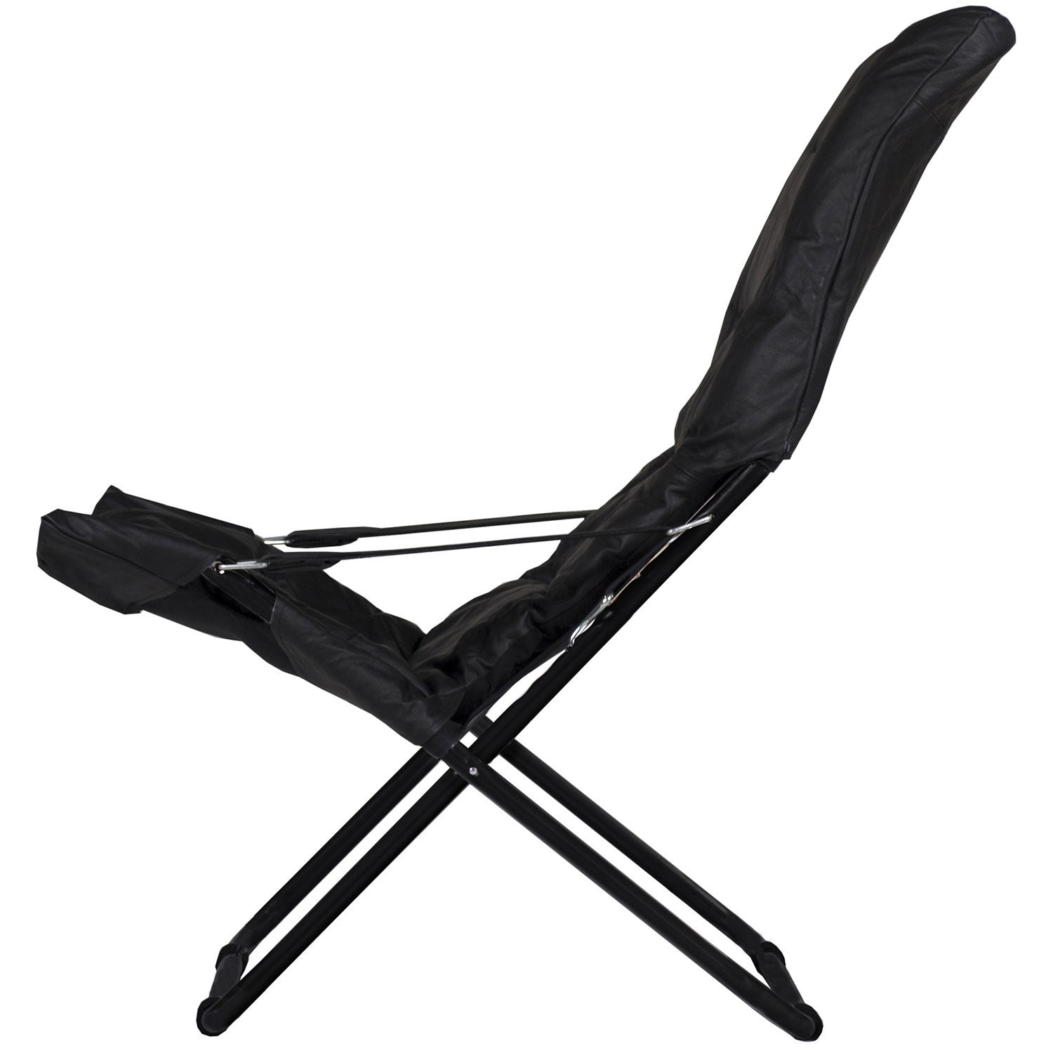 Fiesta solstol black leather 