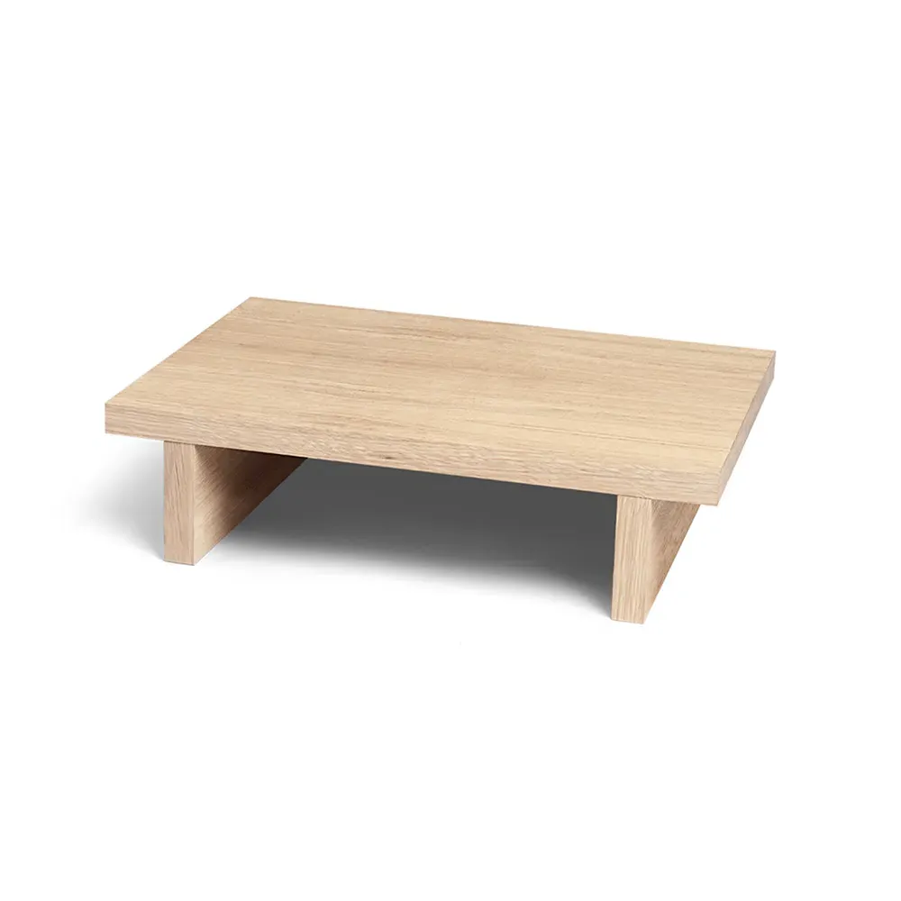 Produktfoto för Ferm Living - Kona Side Table - Sängram - Natural Oak Veneer - W33,5 x H10 x D49 cm