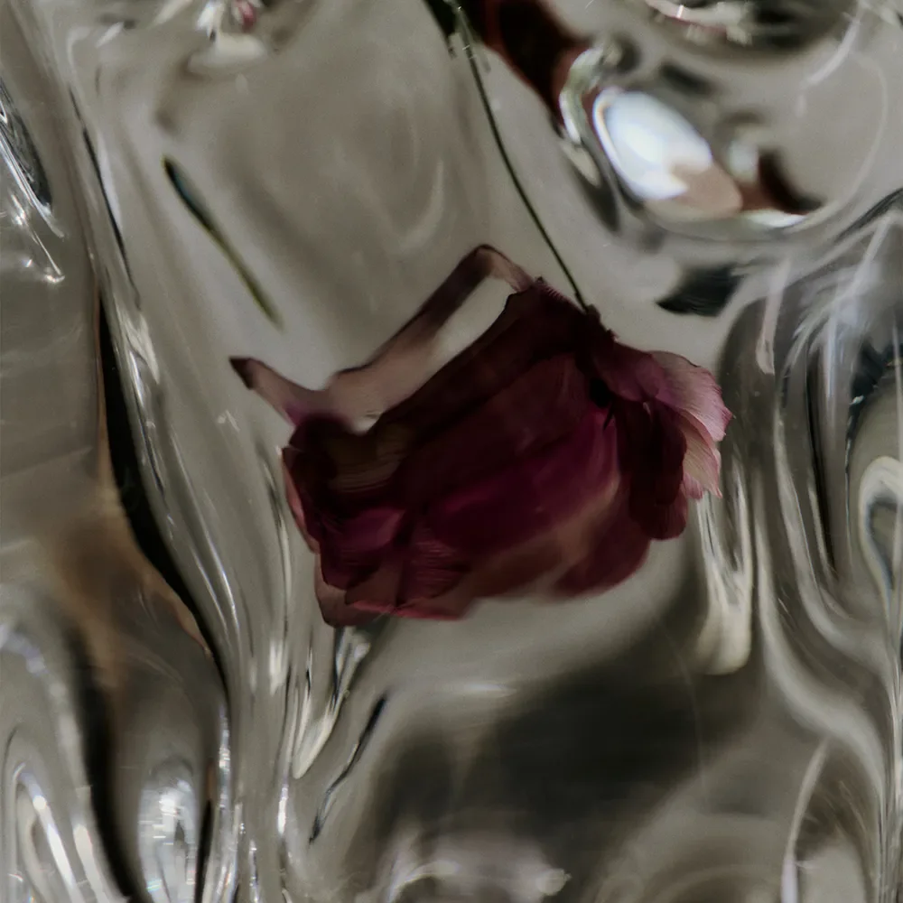 Munblåst Vas Virelle H 24 cm