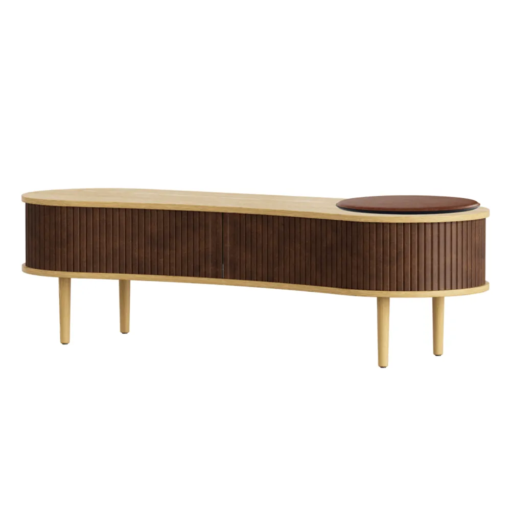 Audacious TV-bänk Ek/Hazelnut