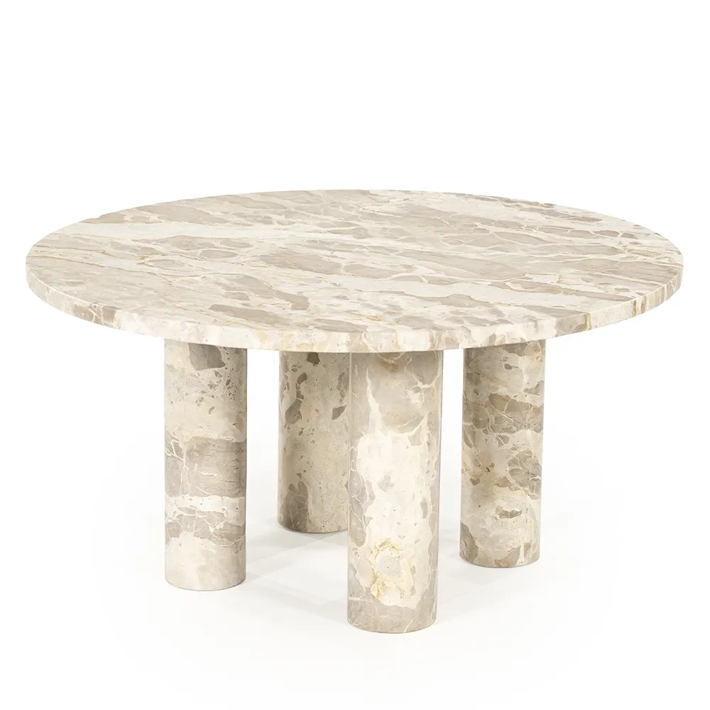 Marmo soffbord 70 cm