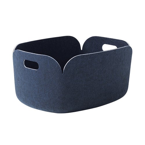 Restore Basket Förvaringslåda 48 x 35 cm - Midnight Blue