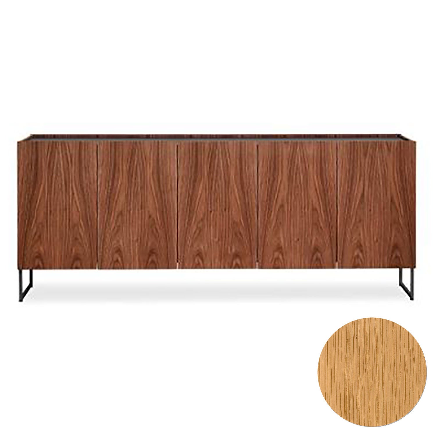 skovby, sm405 skänk ek naturolja 211x43x68cm