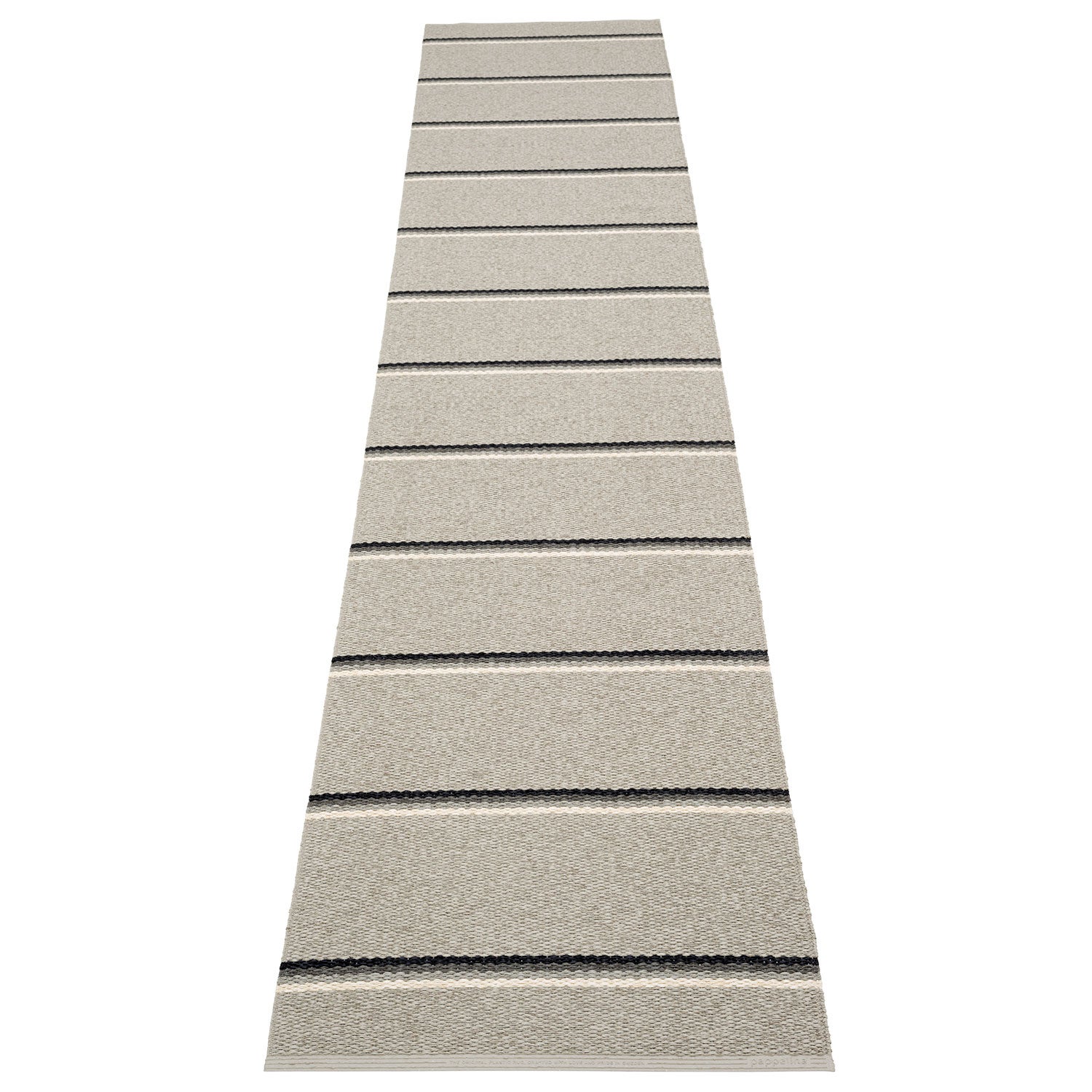 pappelina, olle matta 70x360 cm grey / background linen