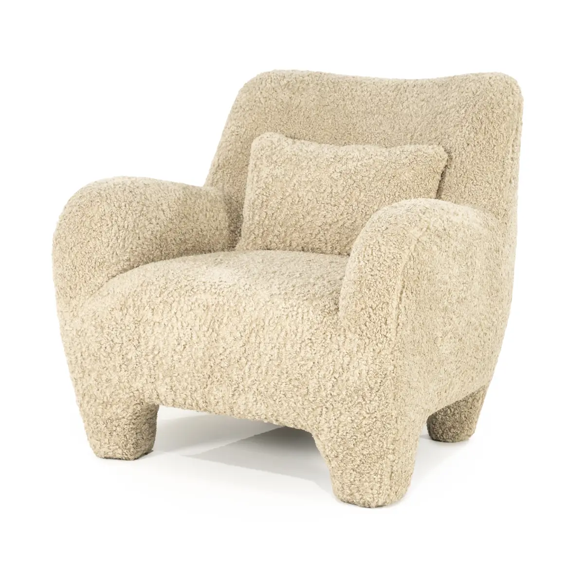 Eleonora, Shaun Fåtölj - taupe Sheep