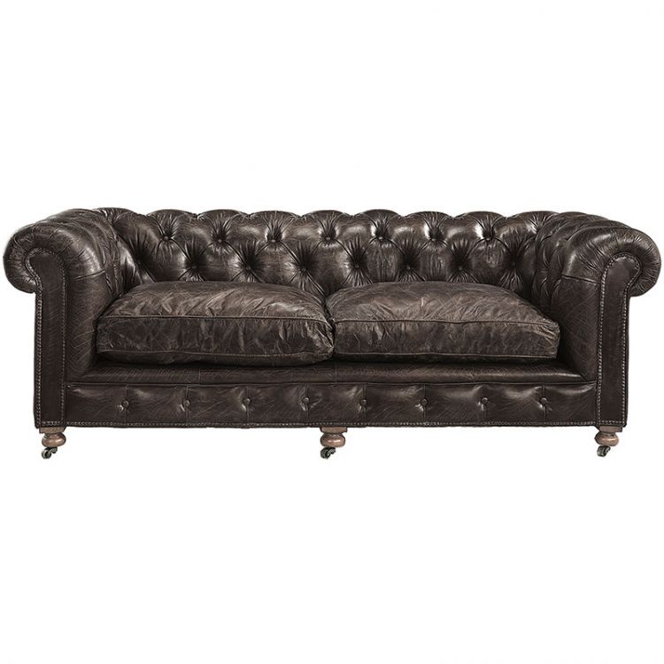 Artwood Kensington 2,5-Sitssoffa Leather Fudge