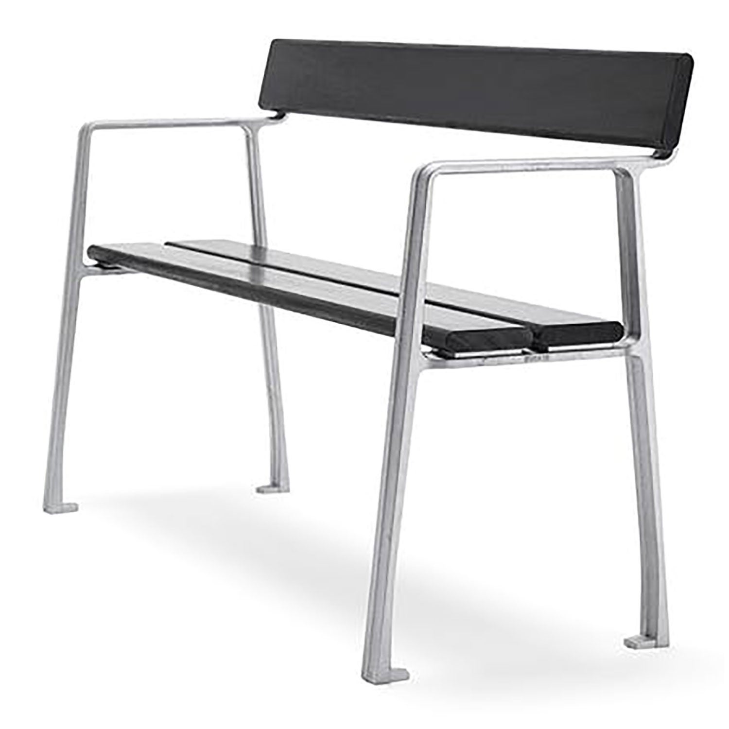 Piccolo soffa natur svartlaserad mahogny