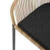 Delta stol    Antracit / Natural Wicker / Teddy Black