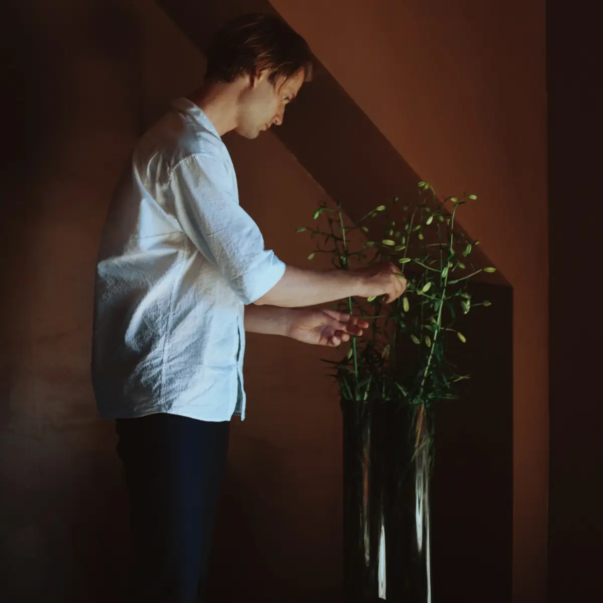 Aer Vase - H33 cm - Smoke