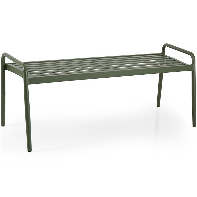 Brafab Sonnac bänk 51×124 cm moss green