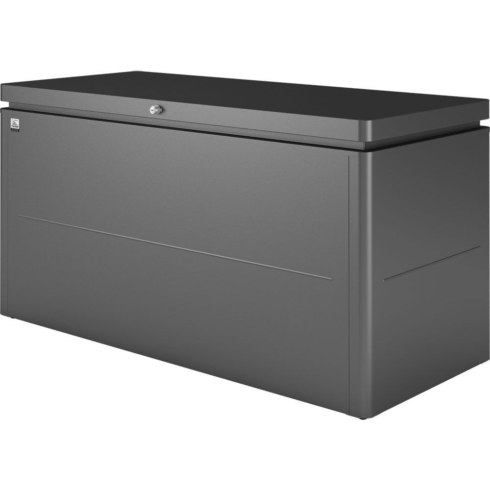 Loungebox 160cm mörkgrå Biohort