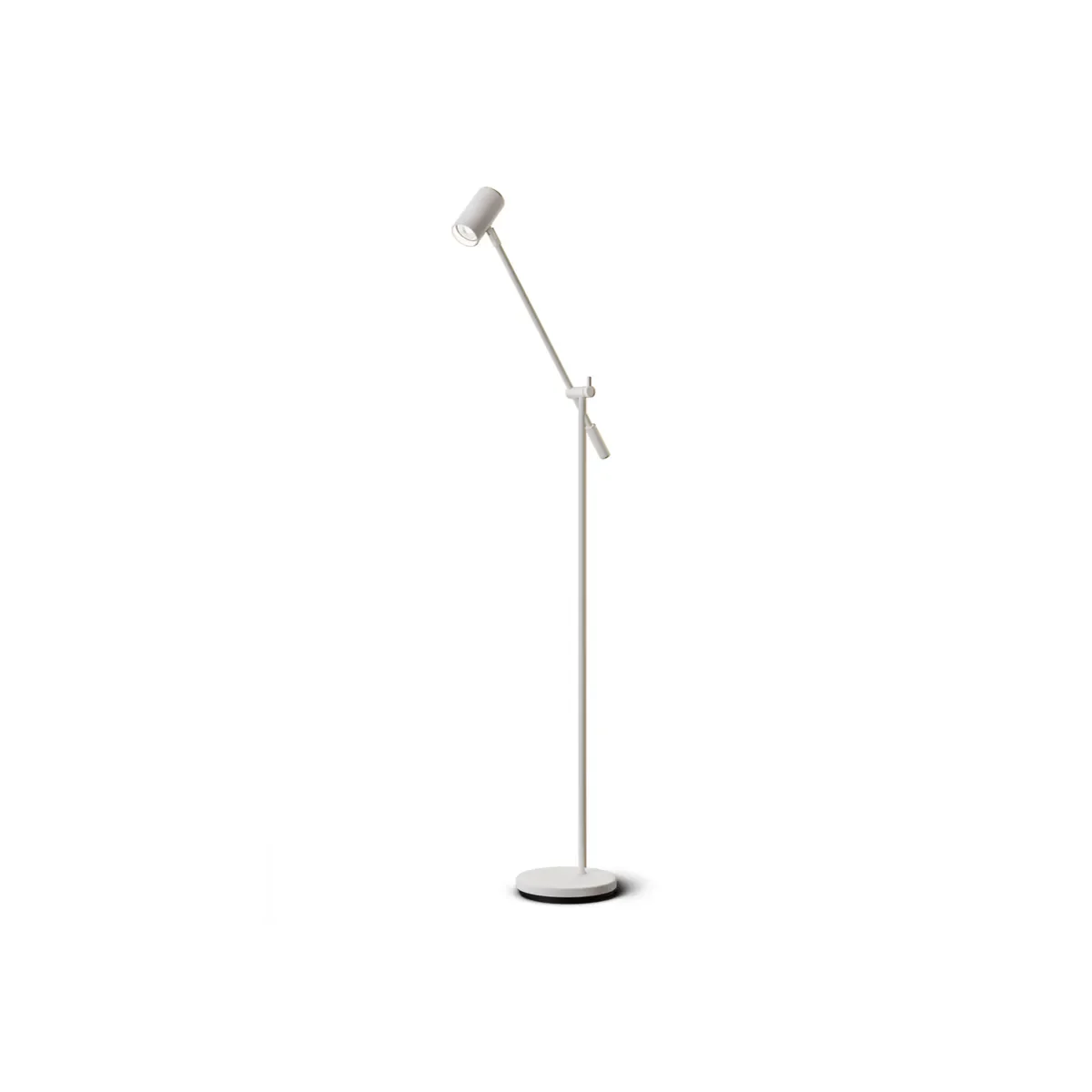 Tyson golvlampa vipparm Ø19,8xH136,5 cm metall vitstruktur