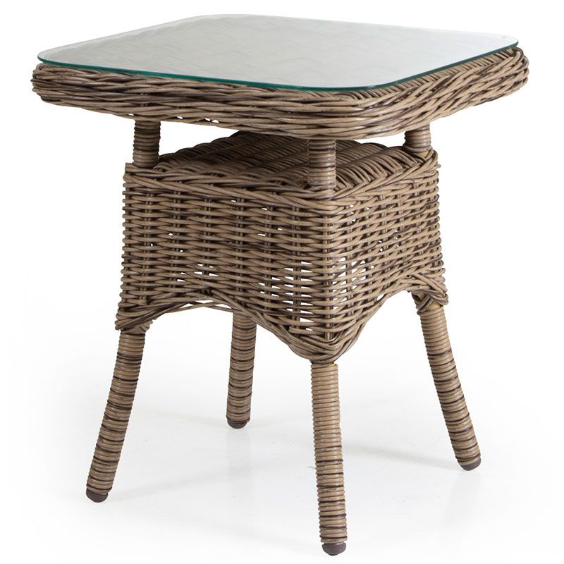 Rosita sidobord 50x50  cm natur 