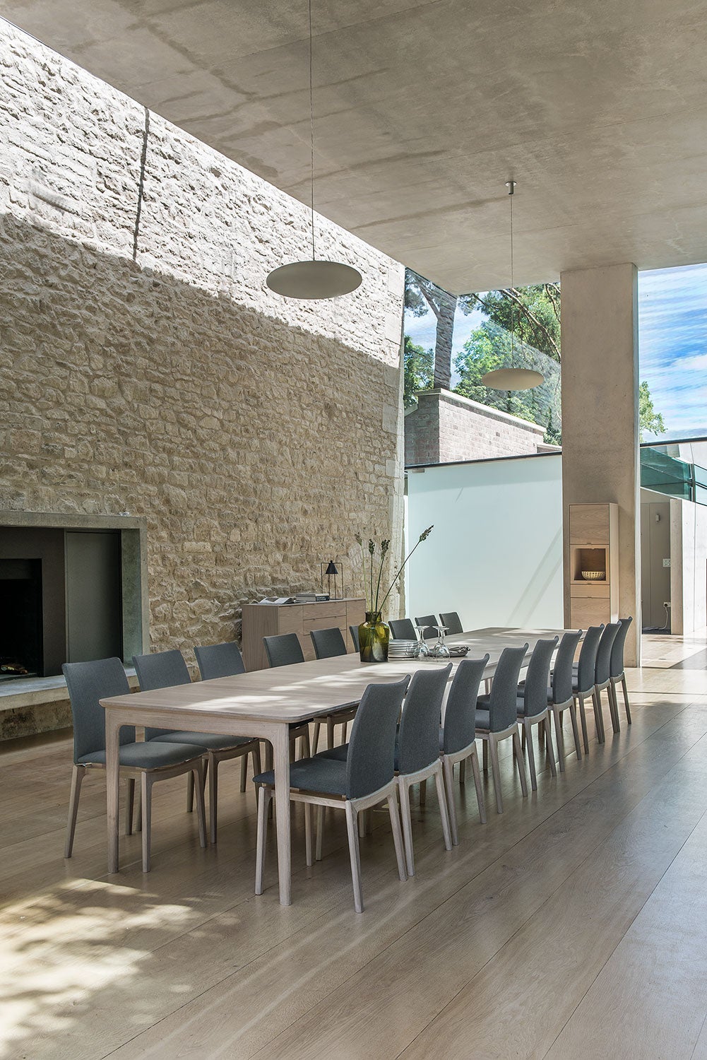 Sm914 Vitrinskåp Ek Vitolja