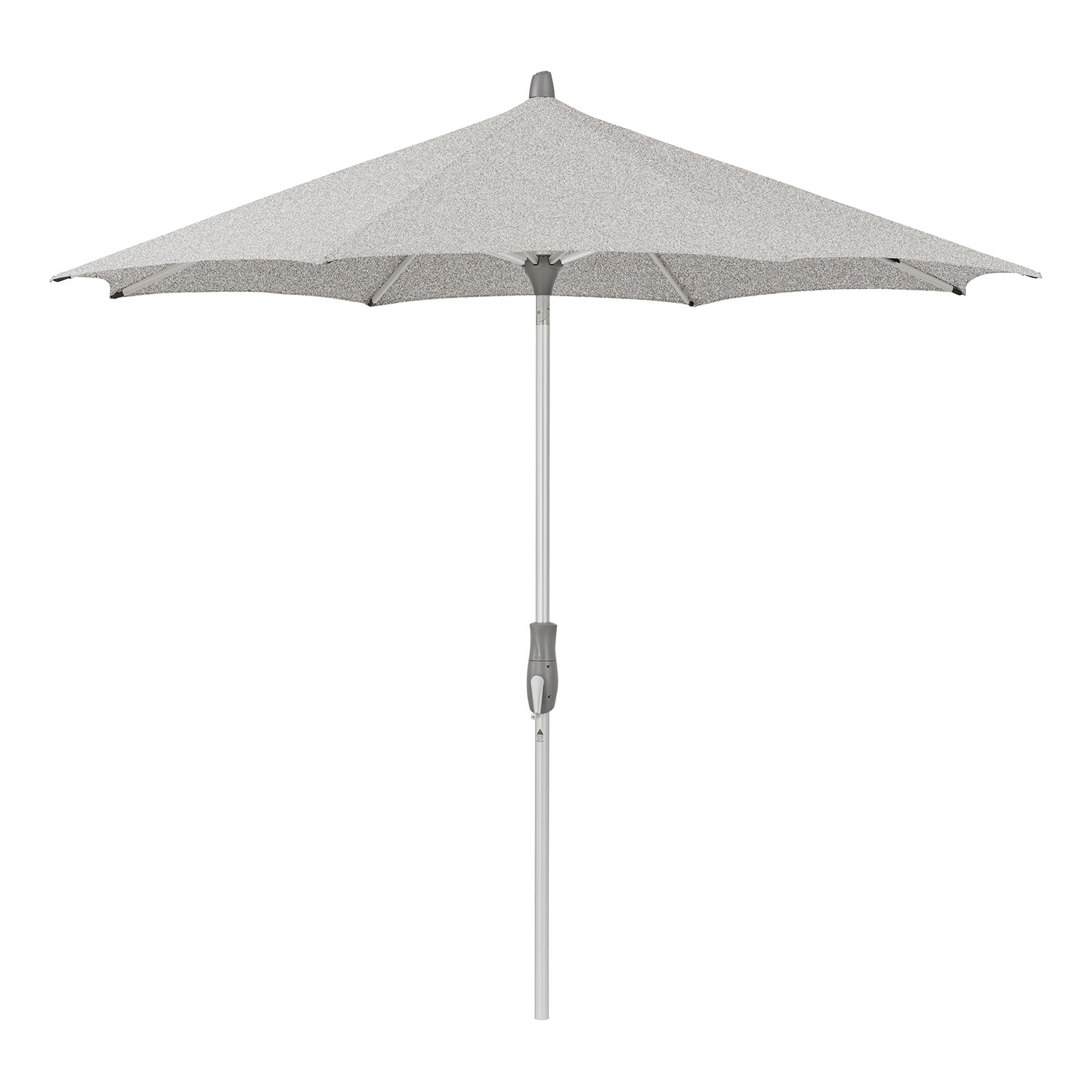 Glatz Alu-twist parasoll 270 cm kat.5 652 silver