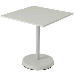 Linear Steel Cafébord 70x70 cm Grey 