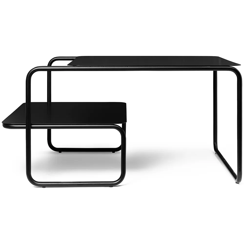Produktfoto för Ferm Living - Level Coffee Table - Soffbord - Black - W79 x H40 x D60 cm